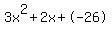 3x%5E2%2B2x%2B-26