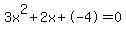 3x%5E2%2B2x%2B-4+=+0