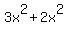 3x%5E2%2B2x%5E2