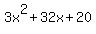 3x%5E2%2B32x%2B20