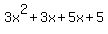3x%5E2%2B3x%2B5x%2B5