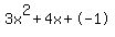 3x%5E2%2B4x%2B-1