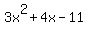3x%5E2%2B4x-11