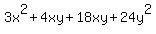 3x%5E2%2B4xy%2B18xy%2B24y%5E2