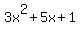 3x%5E2%2B5x%2B1