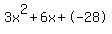 3x%5E2%2B6x%2B-28