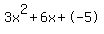 3x%5E2%2B6x%2B-5