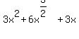3x%5E2%2B6x%5E%283%2F2%29%2B3x