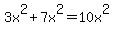3x%5E2%2B7x%5E2=10x%5E2