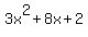 3x%5E2%2B8x%2B2