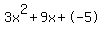3x%5E2%2B9x%2B-5