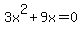3x%5E2%2B9x=0