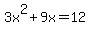 3x%5E2%2B9x=12