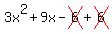 3x%5E2%2B9x-cross%286%29%2Bcross%286%29