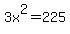 3x%5E2=225
