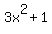 3x%5E2+%2B+1
