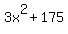 3x%5E2+%2B+175