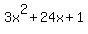 3x%5E2+%2B+24x+%2B+1