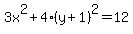 3x%5E2+%2B+4%28y%2B1%29%5E2=12