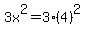 3x%5E2+=+3%284%29%5E2