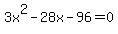 3x%5E2+-+28x+-+96+=+0