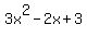 3x%5E2+-+2x+%2B+3