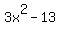 3x%5E2-13