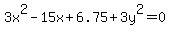 3x%5E2-15x%2B6.75%2B3y%5E2=0%29