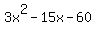 3x%5E2-15x-60