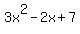 3x%5E2-2x%2B7
