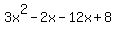 3x%5E2-2x-12x%2B8