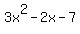 3x%5E2-2x-7