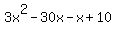 3x%5E2-30x-x%2B10