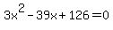 3x%5E2-39x%2B126=0