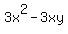 3x%5E2-3xy