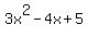 3x%5E2-4x%2B5