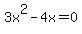 3x%5E2-4x=0