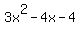 3x%5E2-4x-4