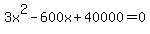 3x%5E2-600x%2B40000=0