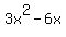 3x%5E2-6x