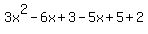 3x%5E2-6x%2B3-5x%2B5%2B2