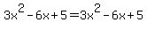 3x%5E2-6x%2B5=3x%5E2-6x%2B5