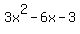3x%5E2-6x-3