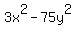 3x%5E2-75y%5E2