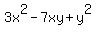 3x%5E2-7xy%2By%5E2