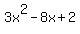3x%5E2-8x%2B2