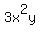 3x%5E2y