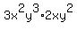 3x%5E2y%5E3%2A2xy%5E2+