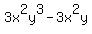 3x%5E2y%5E3-3x%5E2y