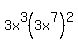 3x%5E3%283x%5E7%29%5E2